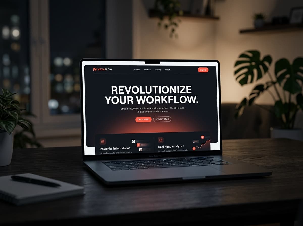 NexaFlow — Modern SaaS Platform